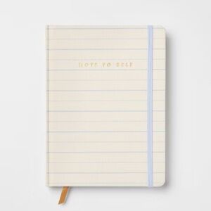 Threshold 240pg Hard Cover 8"x6" Note to Self Journal - NWT